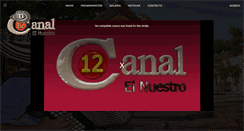 Desktop Screenshot of canal12valledupar.com