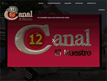 Tablet Screenshot of canal12valledupar.com